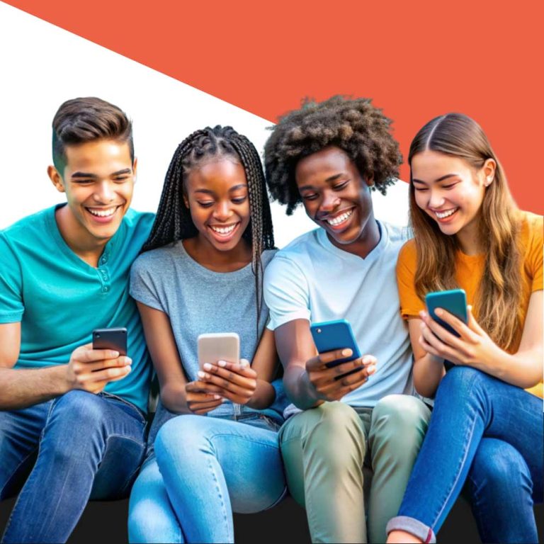 População mundial nas redes sociais