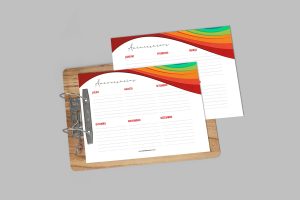 Aniversários - Planner 2022 para Baixar e Imprimir - Layout Pride Rainbow Arco-Íris