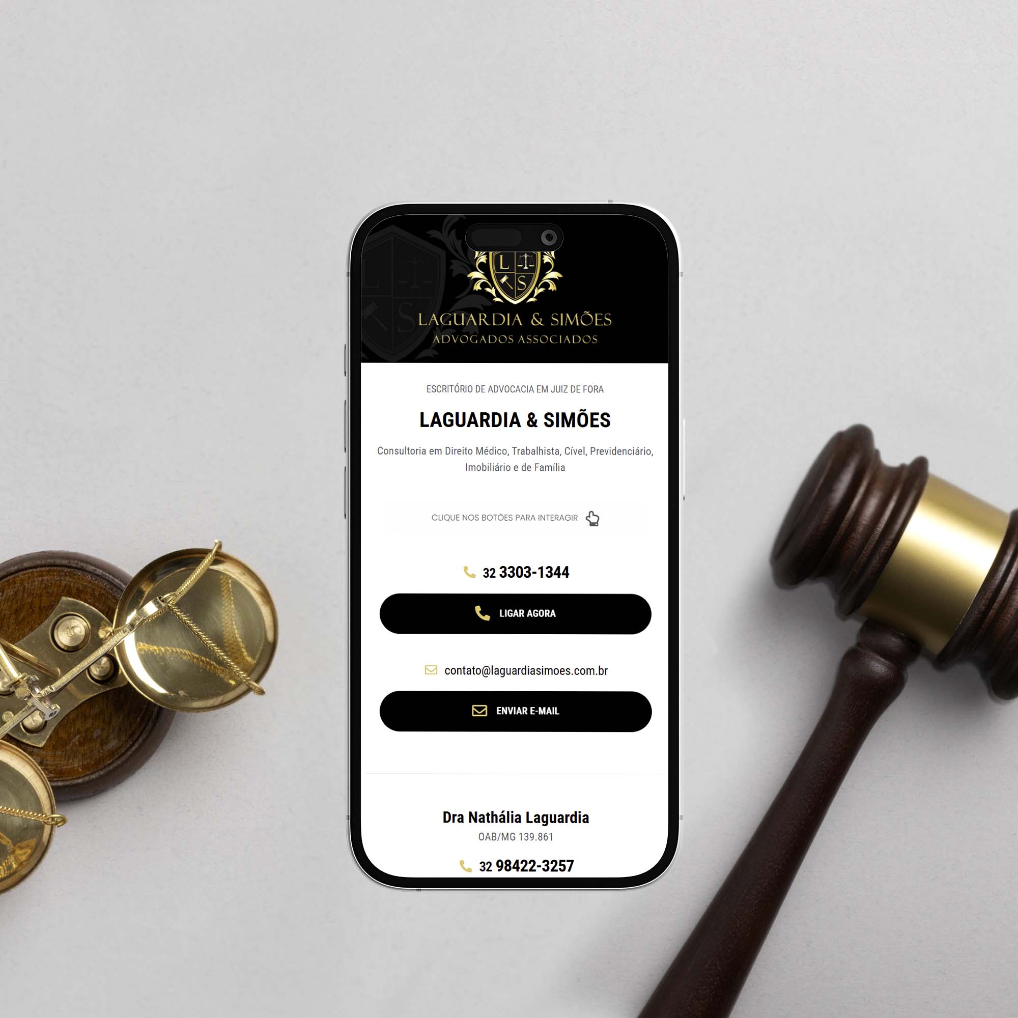 Laguardia & Simões Advogados (Escritório de Advocacia em Juiz de Fora) - Cartão Virtual