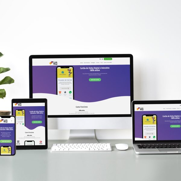 Site Responsivo - LinkMap (Cartão Digital Online)