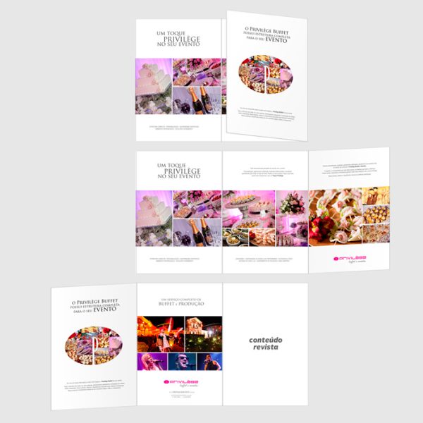 Anúncio de Revista - Privilège Buffet